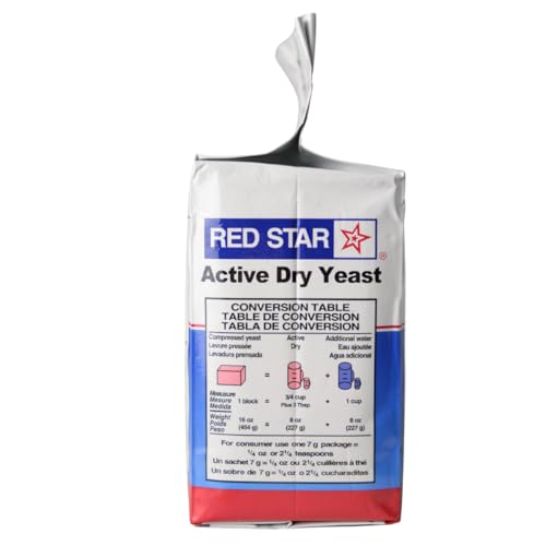 Red Star Active Dry Yeast 16 oz (1 pound) size