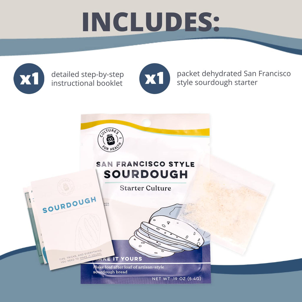 San Francisco Sourdough Starter for Authentic Artisan Bread Baking