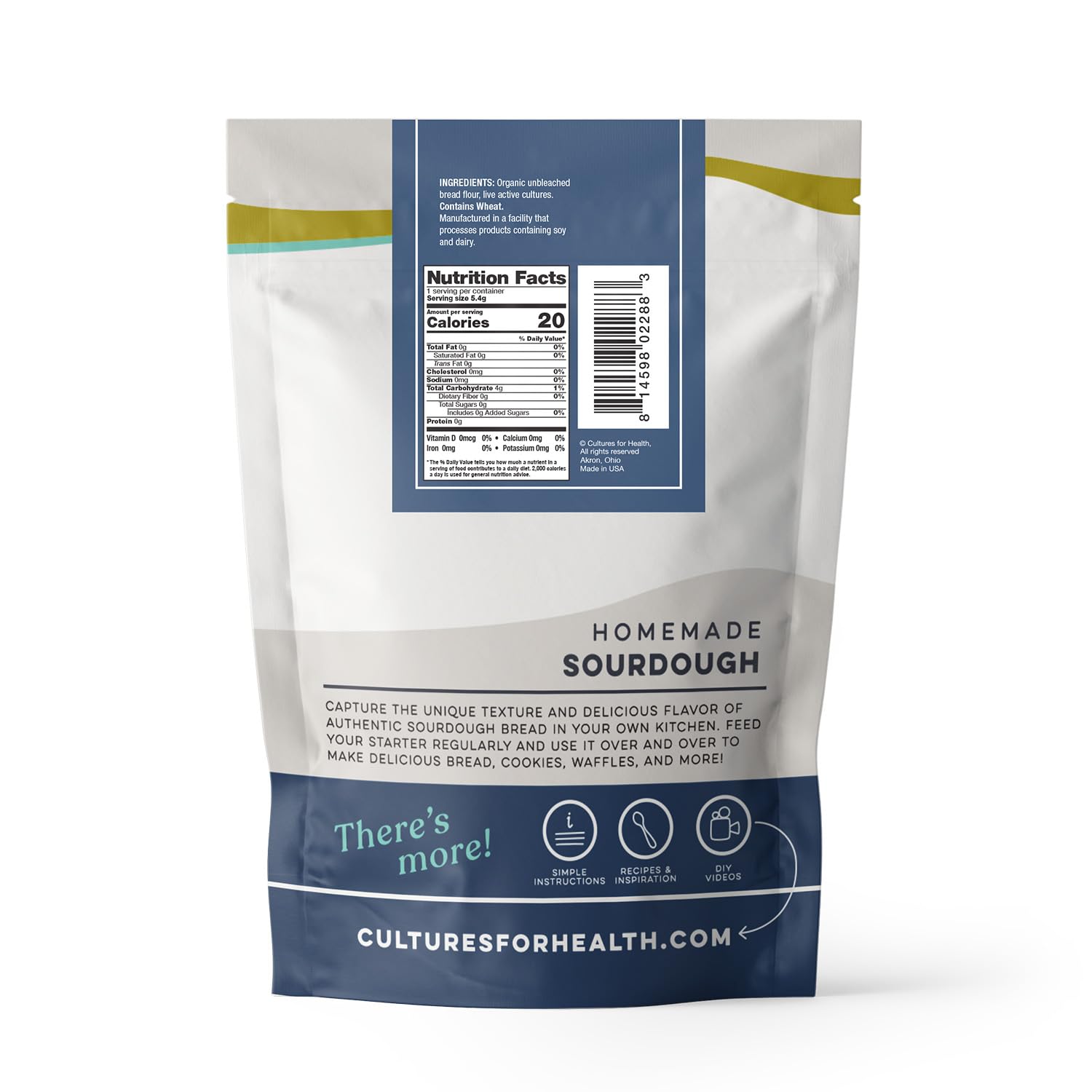San Francisco Sourdough Starter for Authentic Artisan Bread Baking