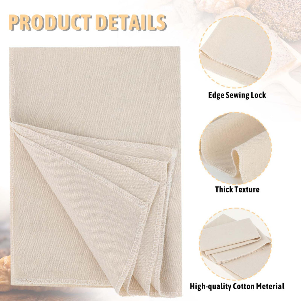 Easy Dough Proofing with Reusable Linen Bread Cloths