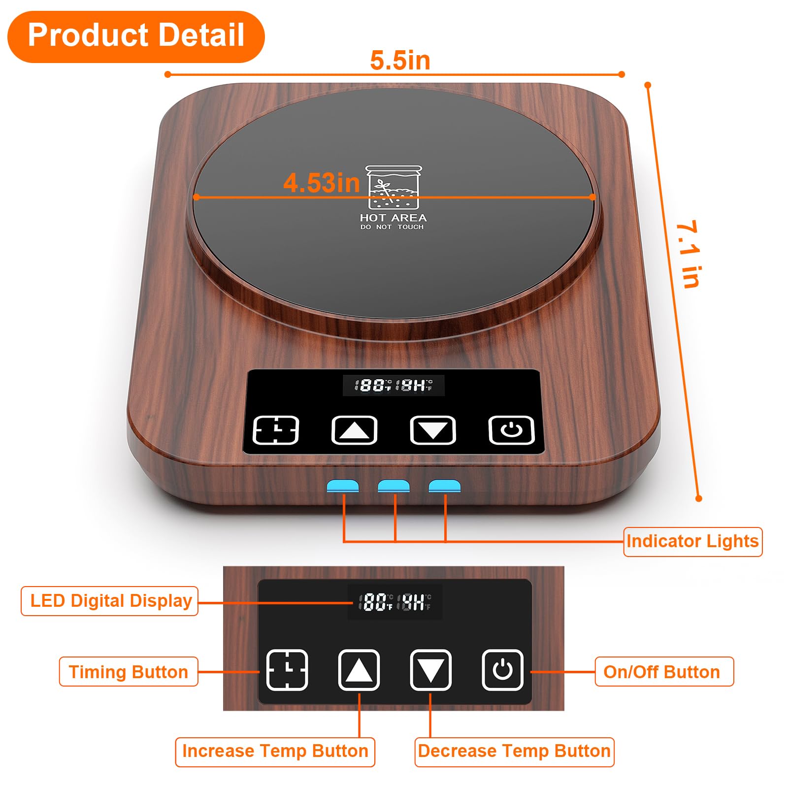Sourdough Heater Mat with Thermostat for Perfect Starter Growth