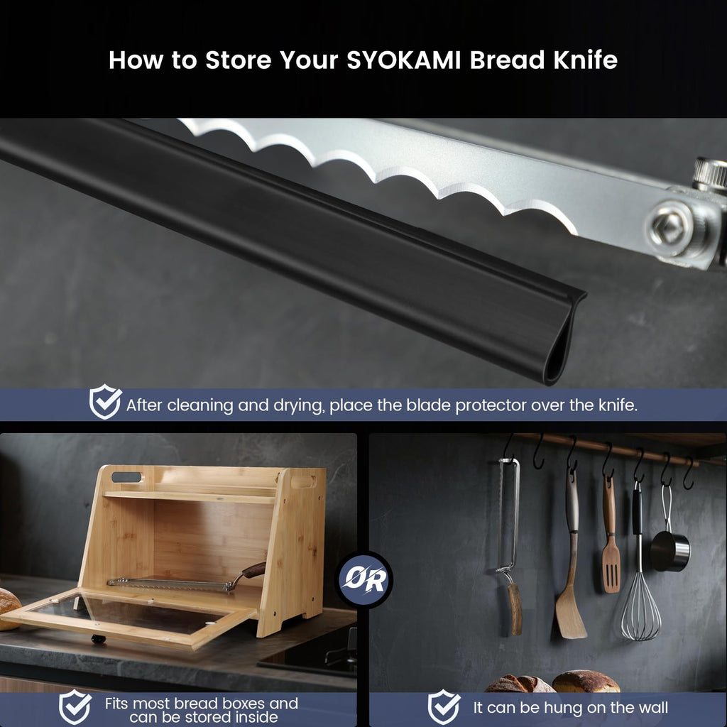 Precision Bread Slicer for Beautiful Sourdough and Baguette Cuts