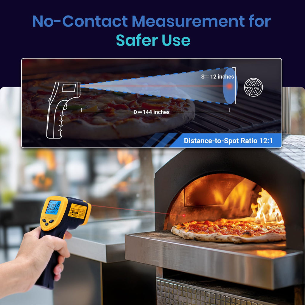Instant Read Infrared Thermometer for Serious Home Bakers