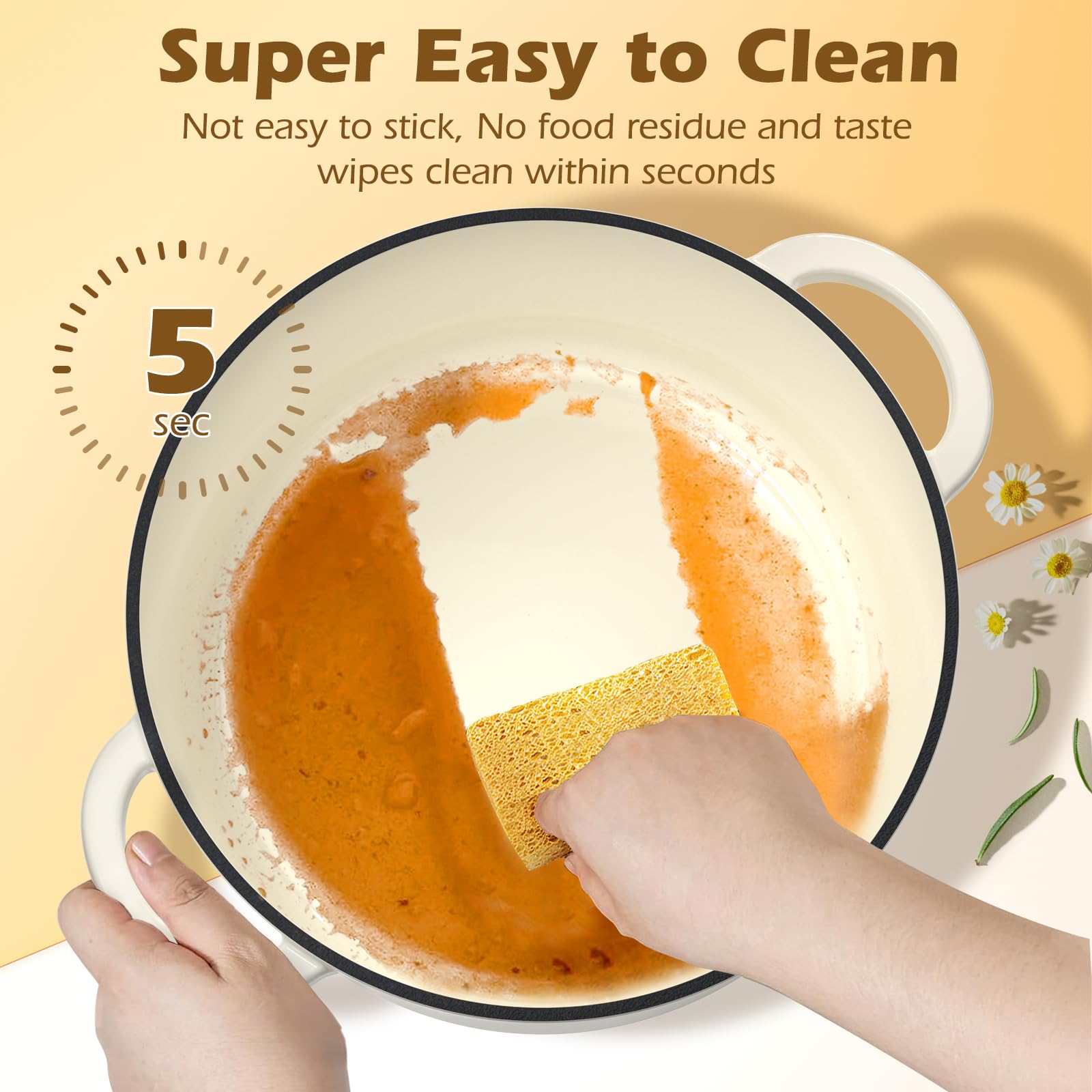 5QT Bread Baking Dutch Oven for Perfect Artisan Homemade Loaves