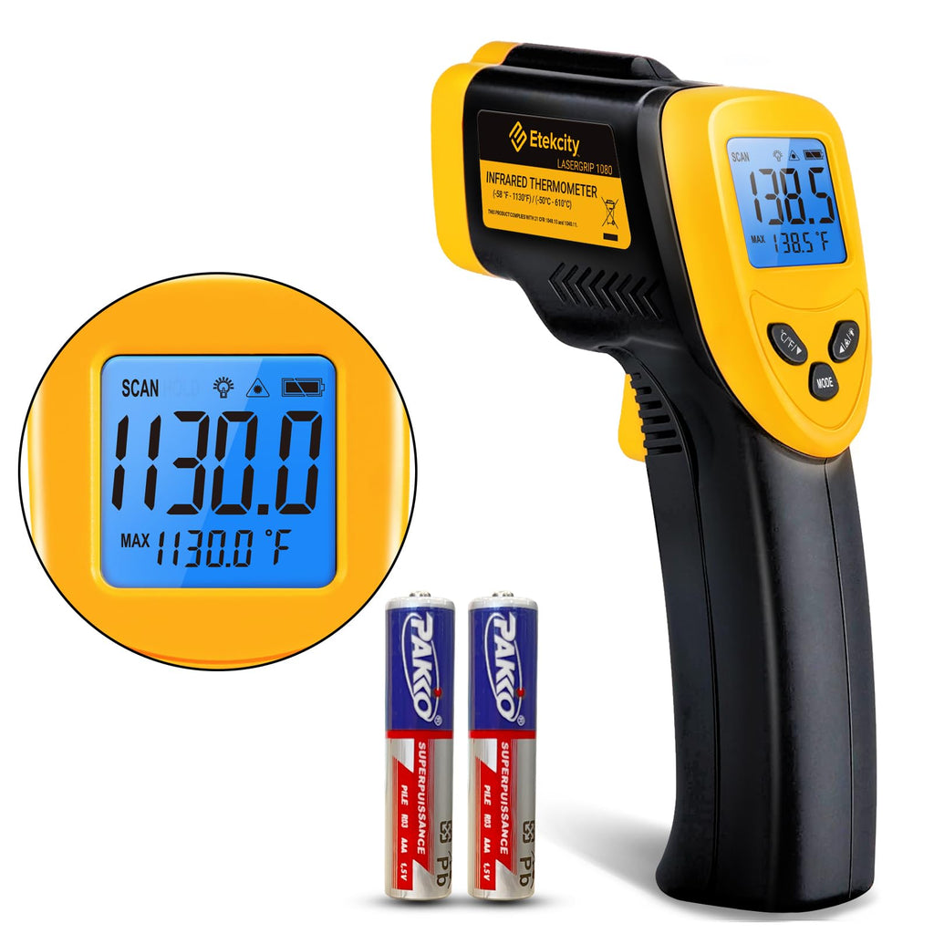 Instant Read Infrared Thermometer for Serious Home Bakers