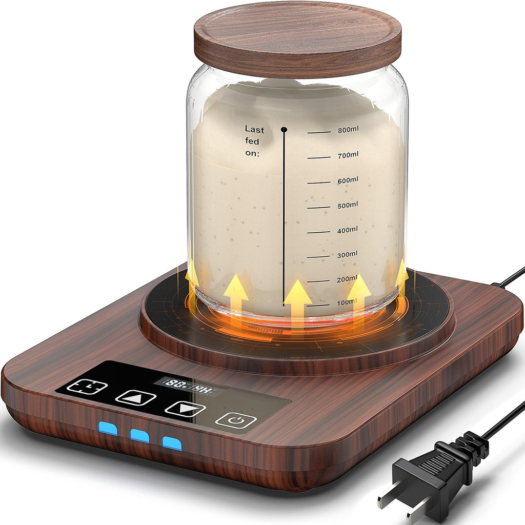 Sourdough Heater Mat with Thermostat for Perfect Starter Growth