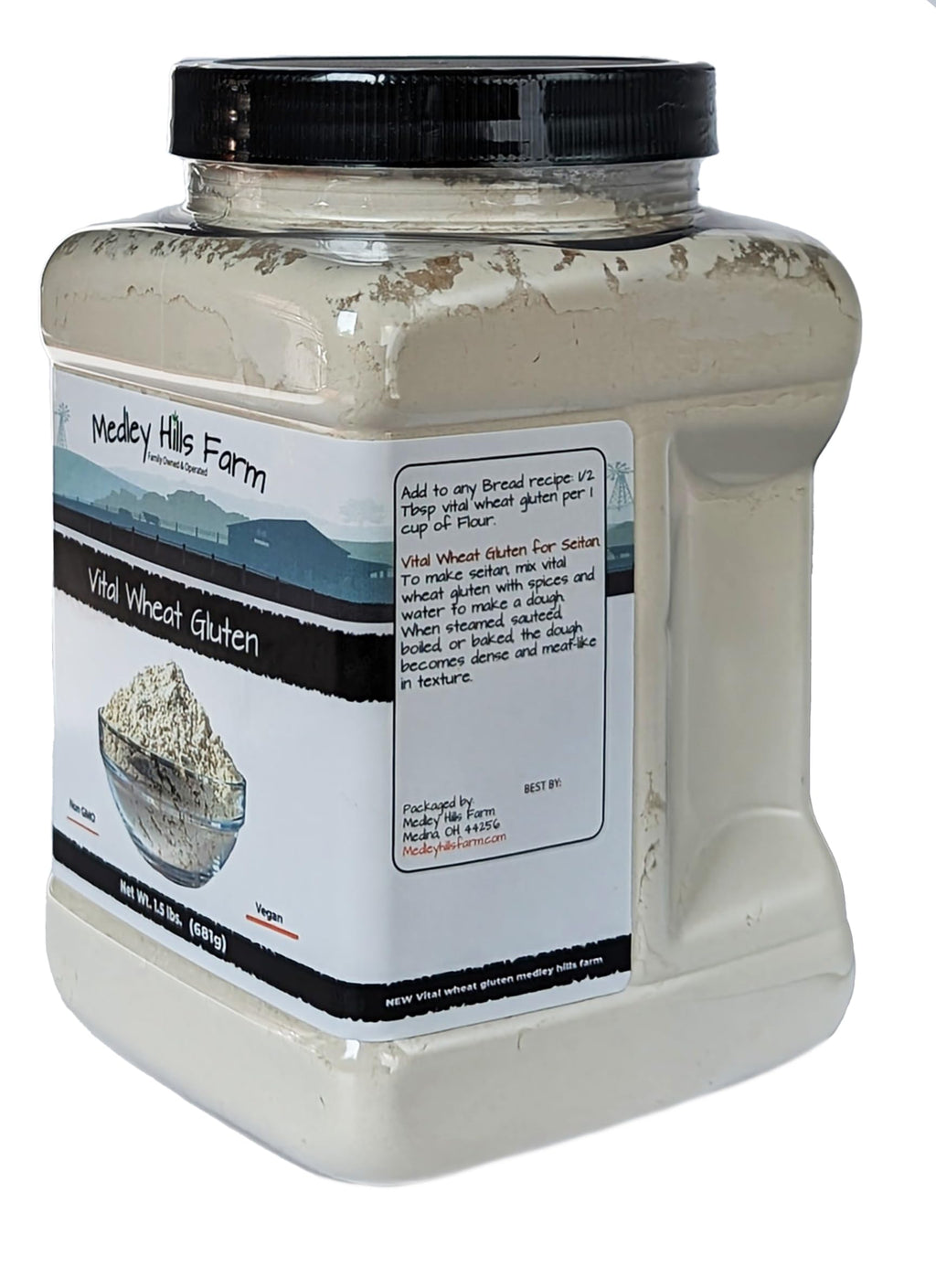 High-Protein Vital Wheat Gluten for Artisan Bread Baking