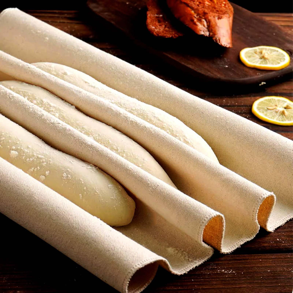 Easy Dough Proofing with Reusable Linen Bread Cloths