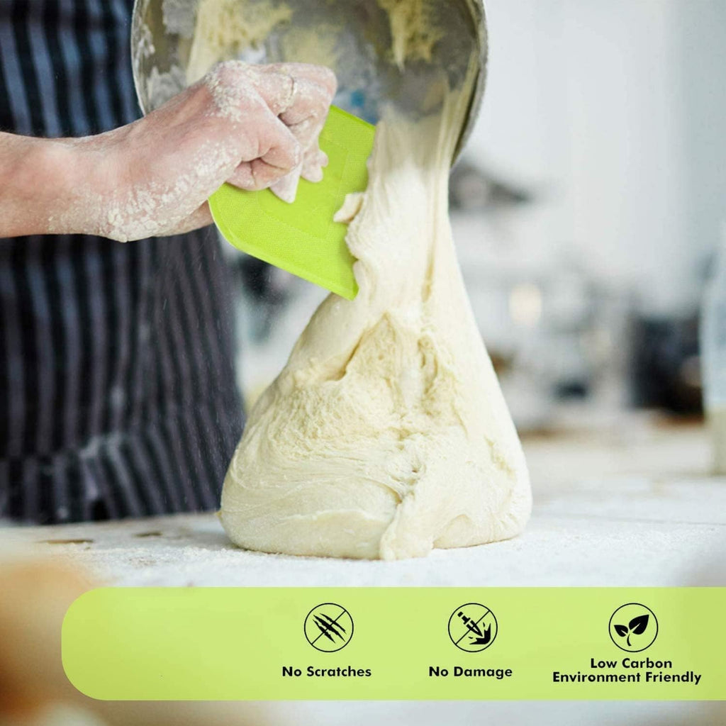 Baking Scraper Set for Smooth Mixing and Dough Shaping