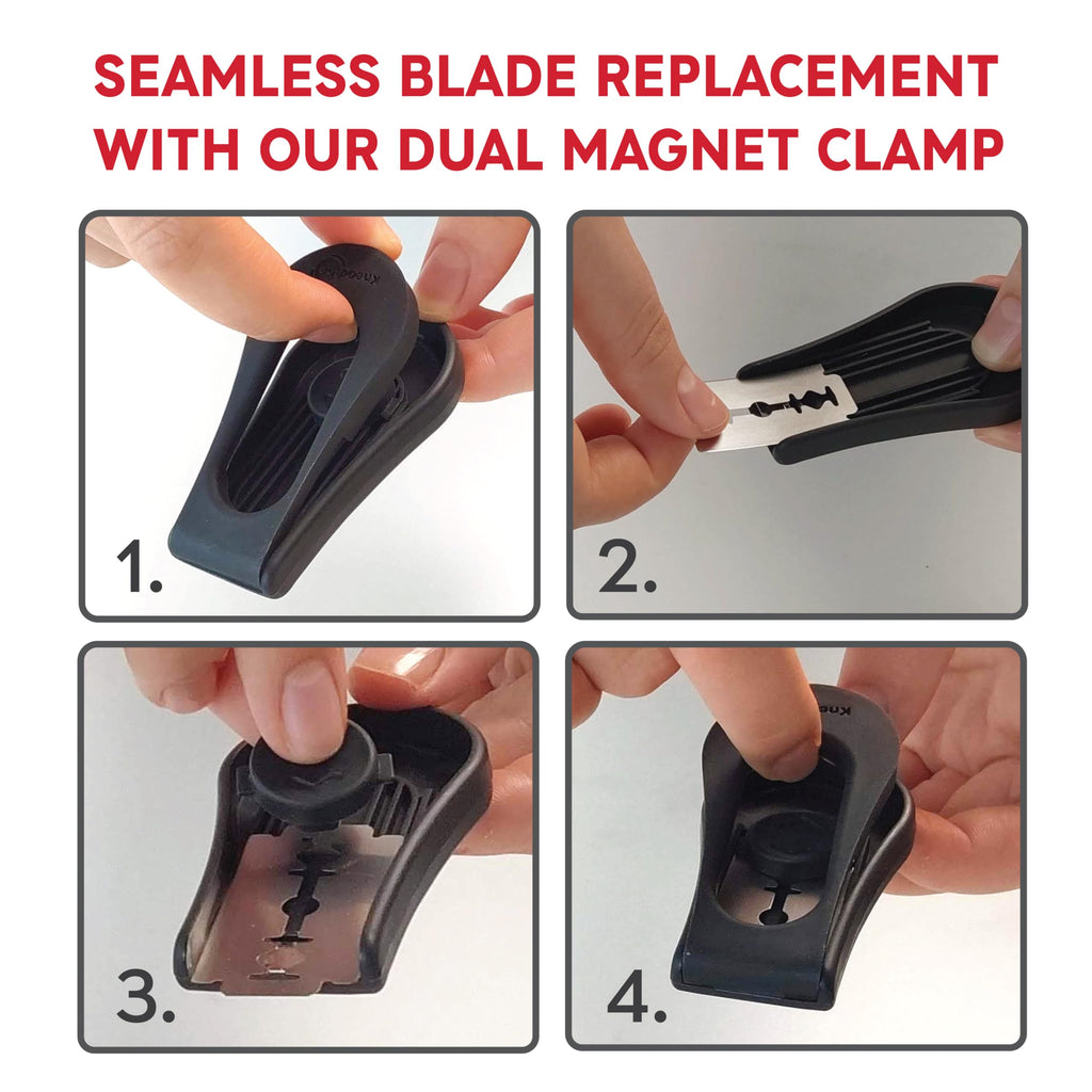 Sourdough Scoring Tool with Magnetic Safety Blade Design