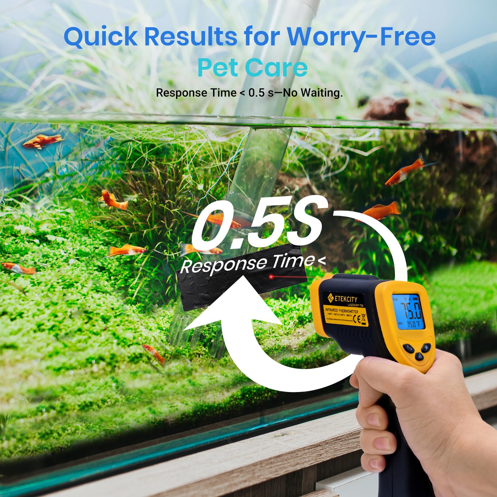 Instant Read Infrared Thermometer for Serious Home Bakers