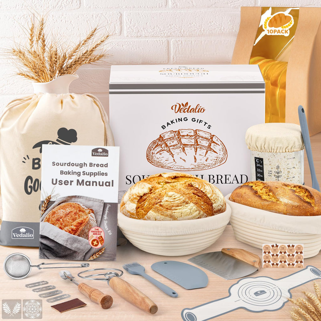 Complete Sourdough Starter Kit for Easy Homemade Artisan Bread