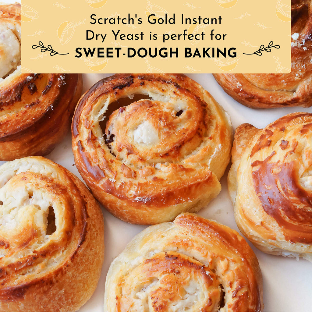 Scratch Gold Yeast - Instant Dry Yeast for a Rapid Rise