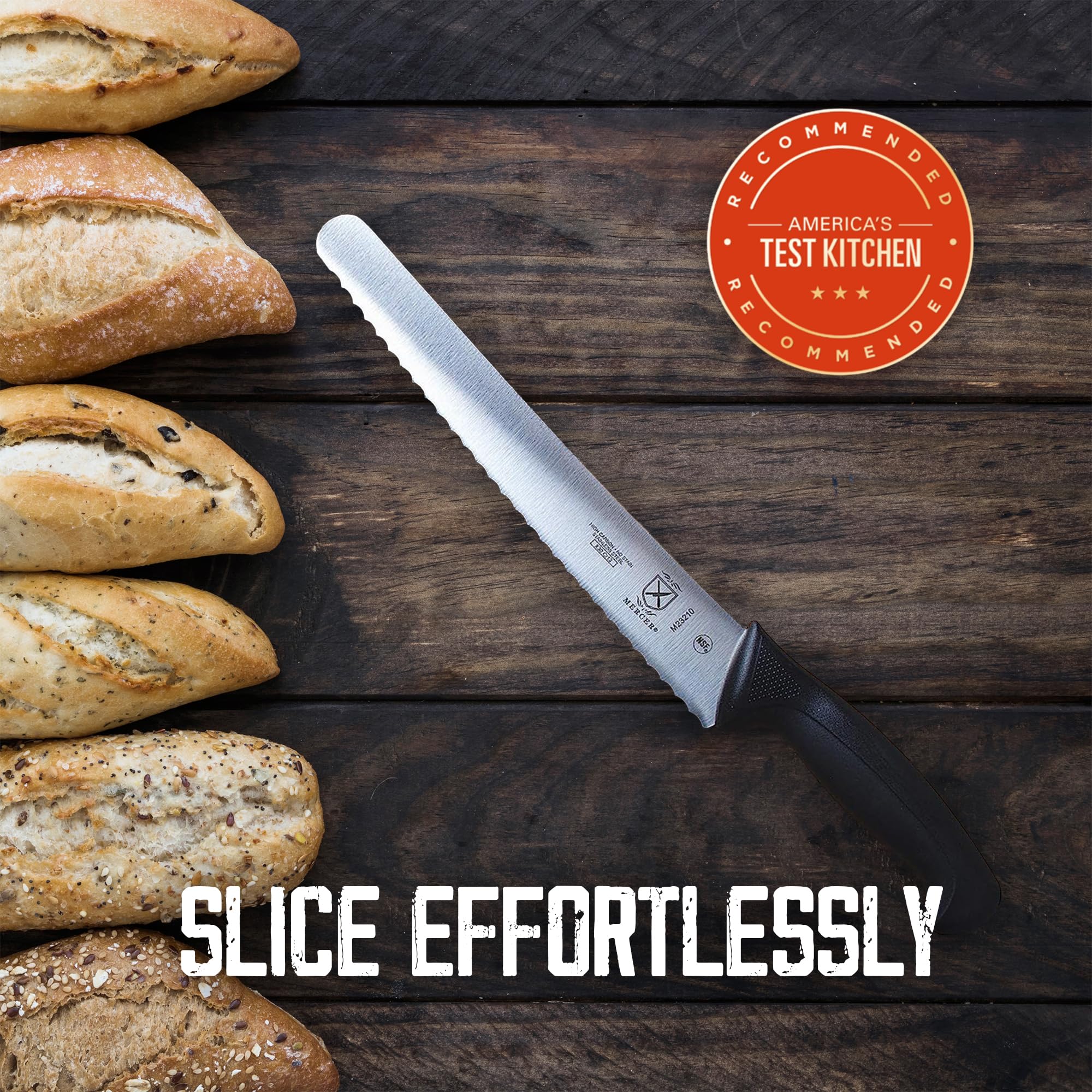 Professional Bread Knife for Homemade Artisan Loaves